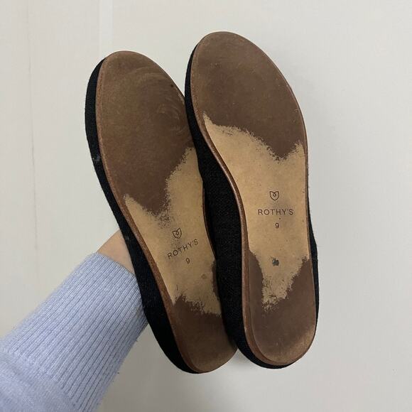 Rothy's Dark Gray The Flats Size 9 - Picture 3 of 4